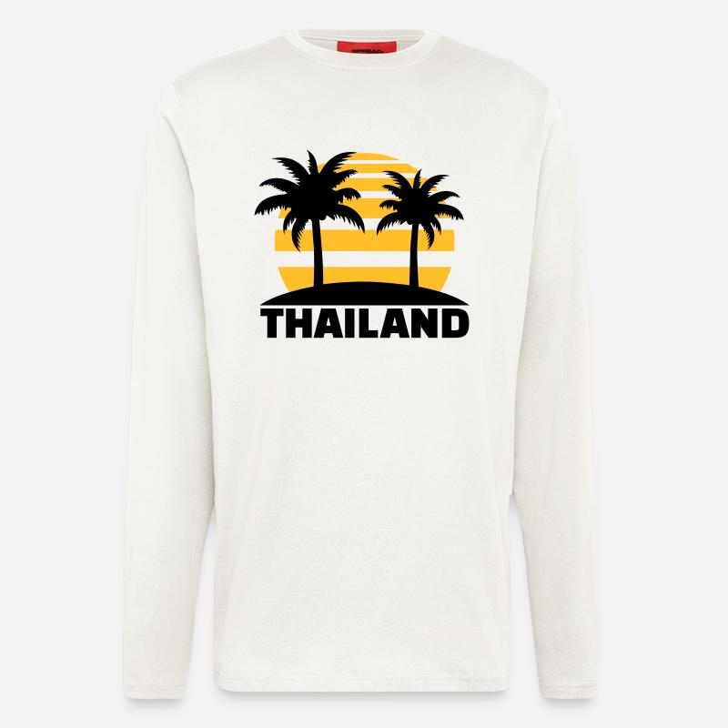 Thailand - Langarmshirt - made by SPREAD - OFF WHITE