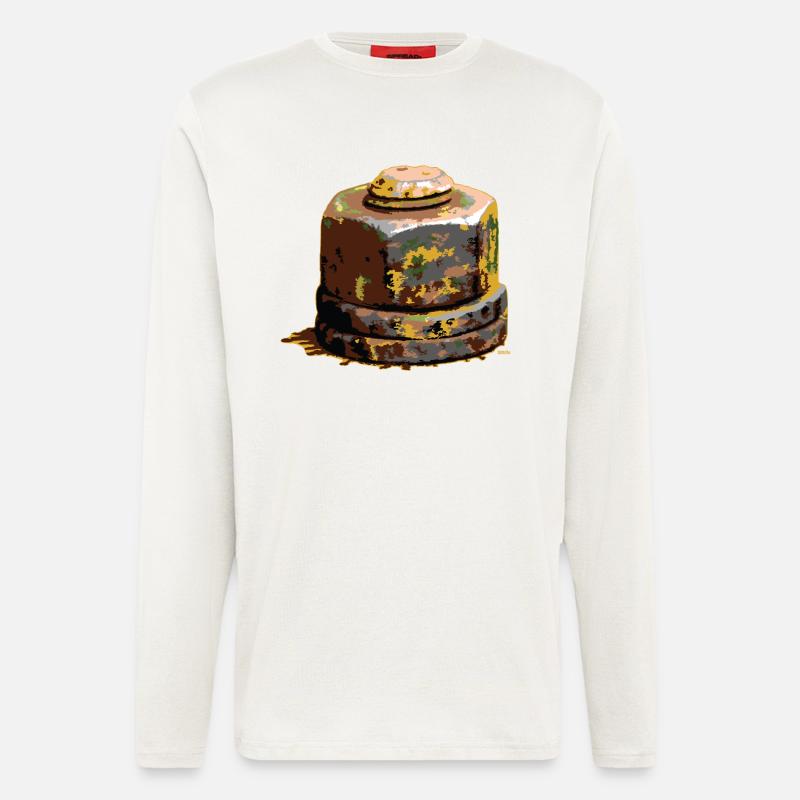 Schraube Mutter No 1 - Langarmshirt - made by SPREAD - OFF WHITE