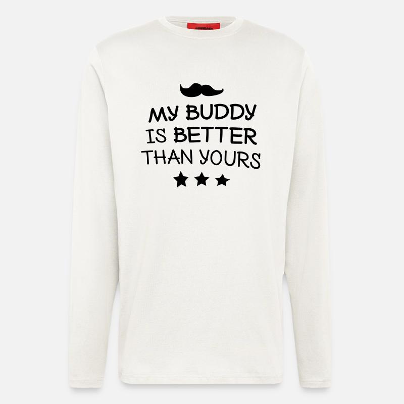 My buddy - Langarmshirt - made by SPREAD  - OFF WHITE