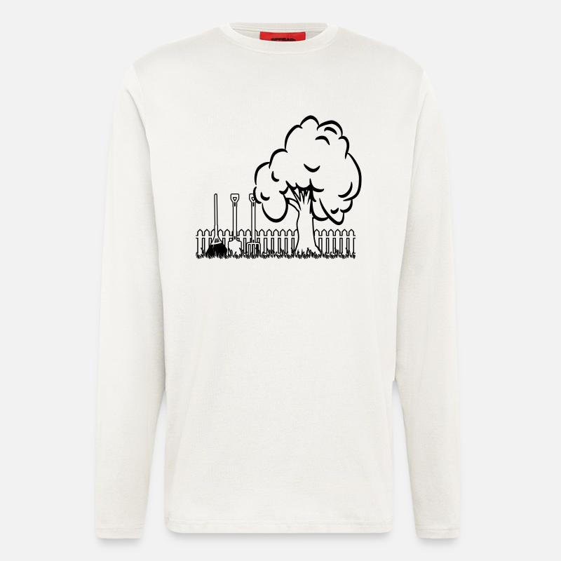Garden baumgarten tools - Longsleeve - made by SPREAD  - OFF WHITE