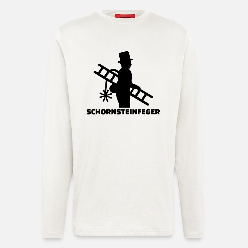 Schornsteinfeger - Langarmshirt - made by SPREAD  - OFF WHITE