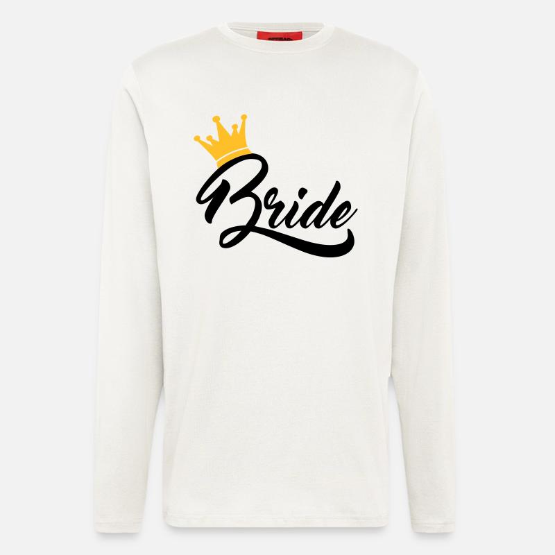 bride - Langarmshirt - made by SPREAD  - OFF WHITE