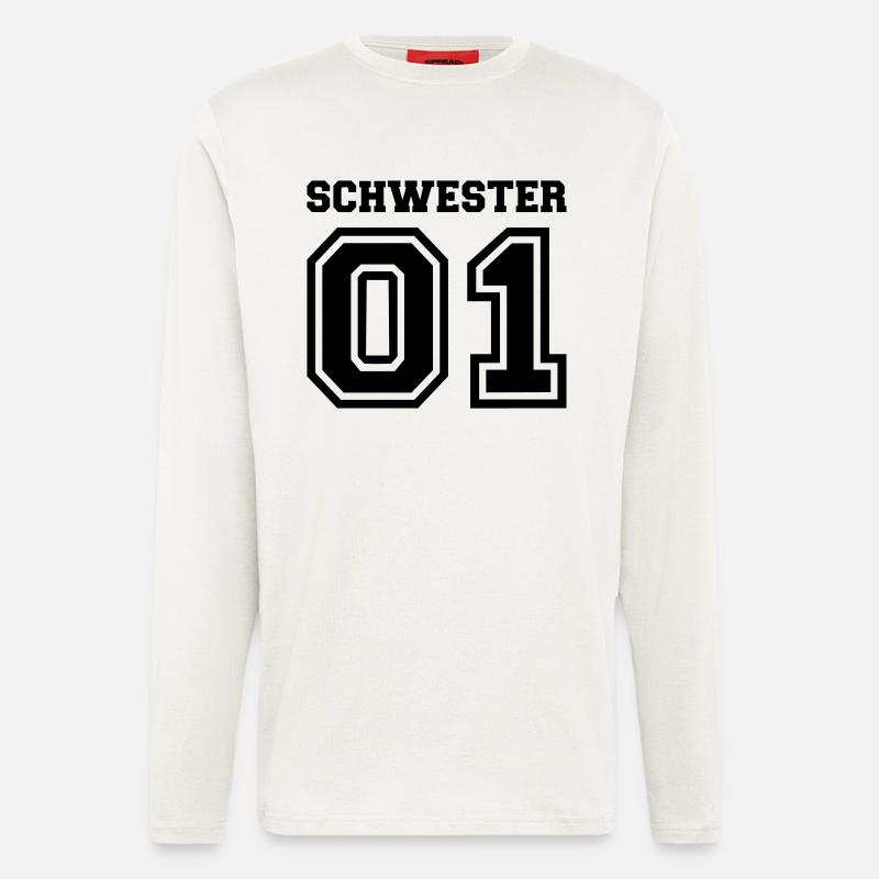 Schwester - Langarmshirt - made by SPREAD  - OFF WHITE