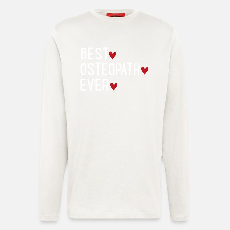 Osteopath - Langarmshirt - made by SPREAD  - OFF WHITE