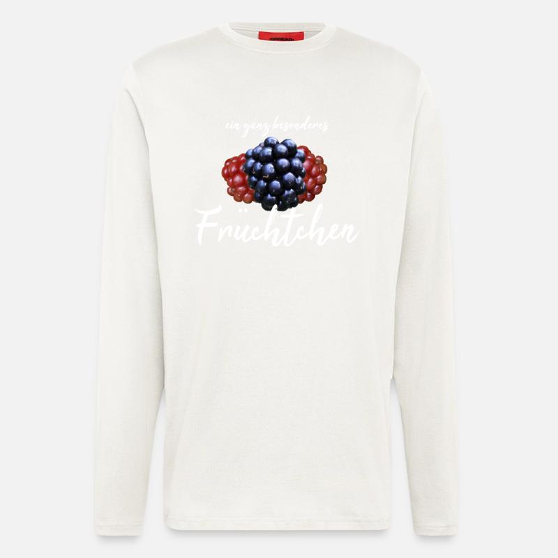 Früchtchen frech - Langarmshirt - made by SPREAD  - OFF WHITE