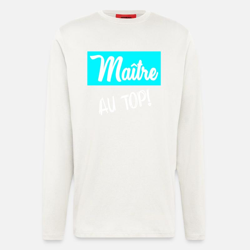 MASTER. MASTER - Longsleeve - made by SPREAD  - OFF WHITE