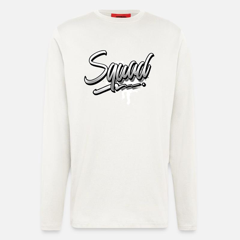 Squad - Langarmshirt - made by SPREAD  - OFF WHITE