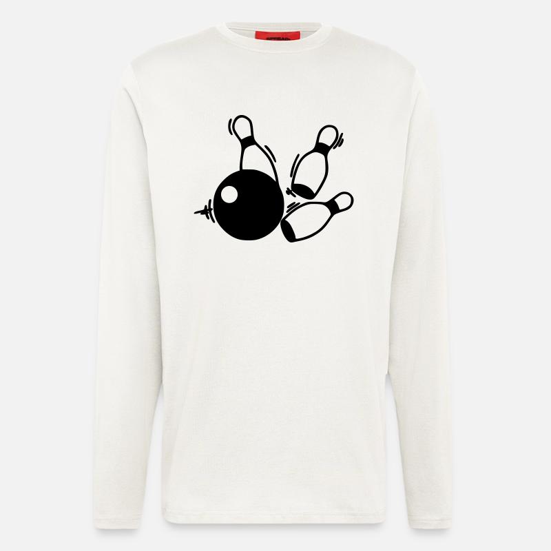 kegel team - Langarmshirt - made by SPREAD  - OFF WHITE