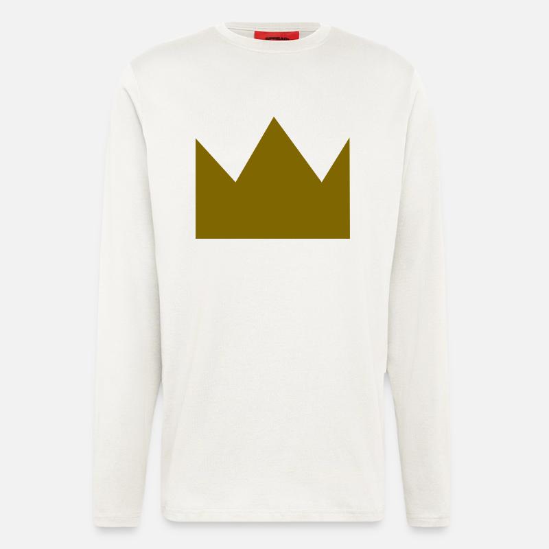 Krone - Langarmshirt - made by SPREAD  - OFF WHITE
