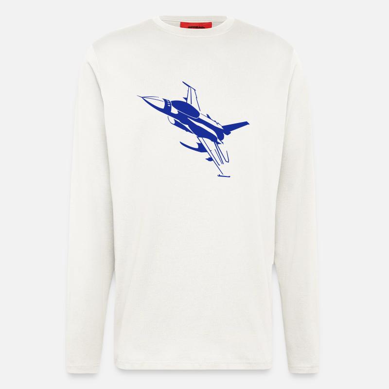 F16 - Langarmshirt - made by SPREAD  - OFF WHITE