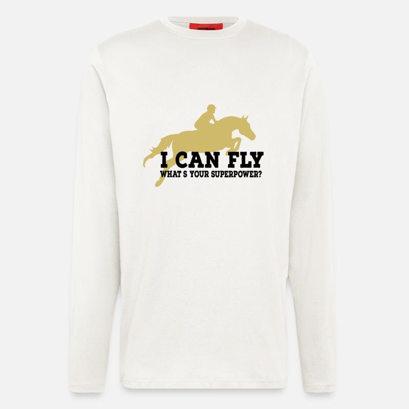 Springpferd - Longsleeve - made by SPREAD  - OFF WHITE