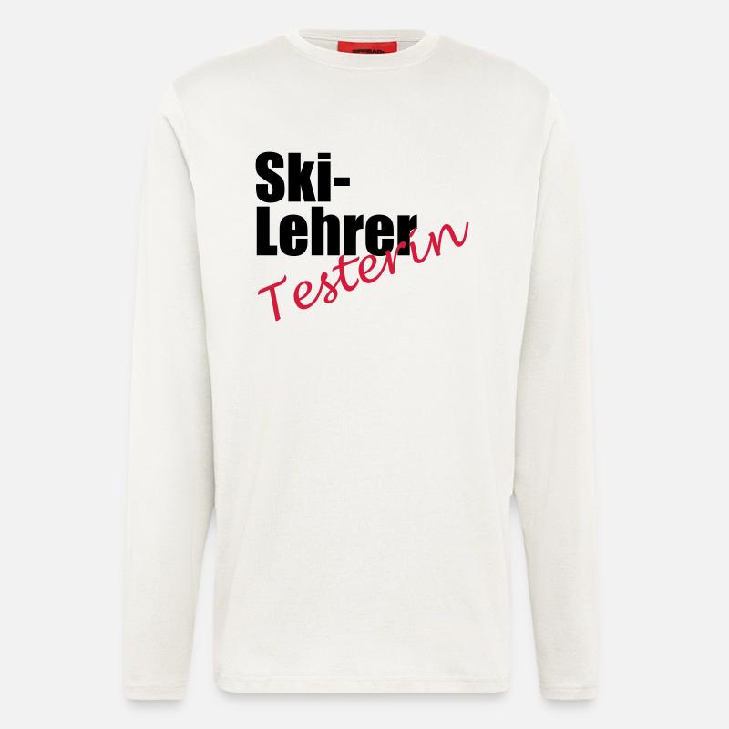 Ski instructor tester - Longsleeve - made by SPREAD  - OFF WHITE