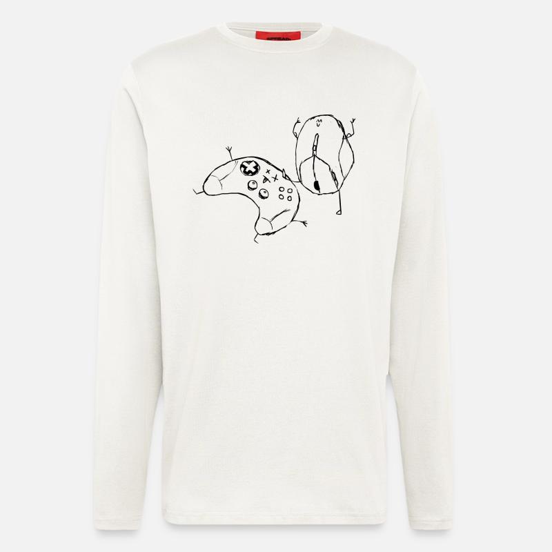 PC ist besser - Langarmshirt - made by SPREAD  - OFF WHITE