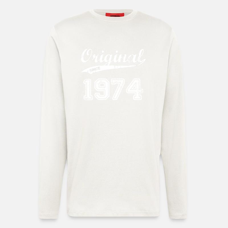 1974 - Langarmshirt - made by SPREAD  - OFF WHITE