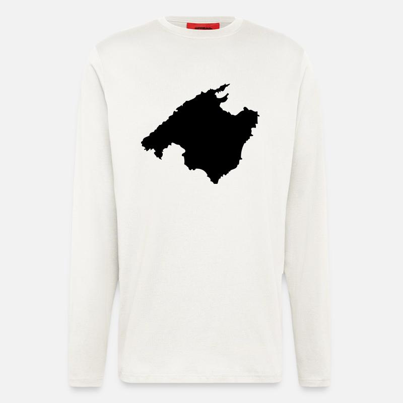 mallorca - Langarmshirt - made by SPREAD - OFF WHITE