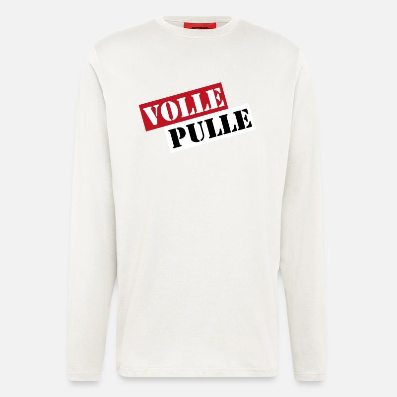 Volle Pulle Geschenk - Langarmshirt - made by SPREAD  - OFF WHITE
