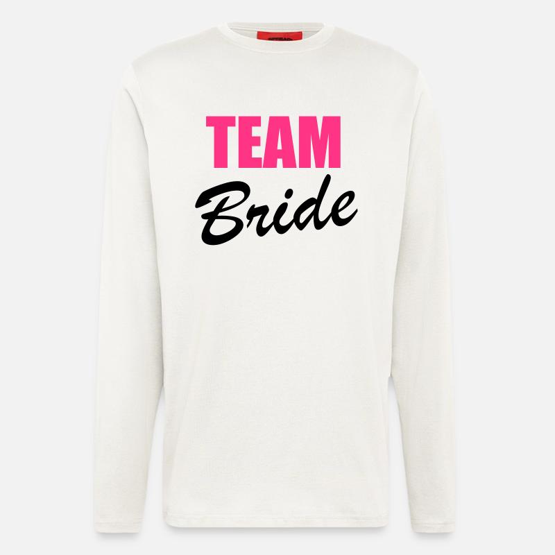 Team Bride - Langarmshirt - made by SPREAD  - OFF WHITE