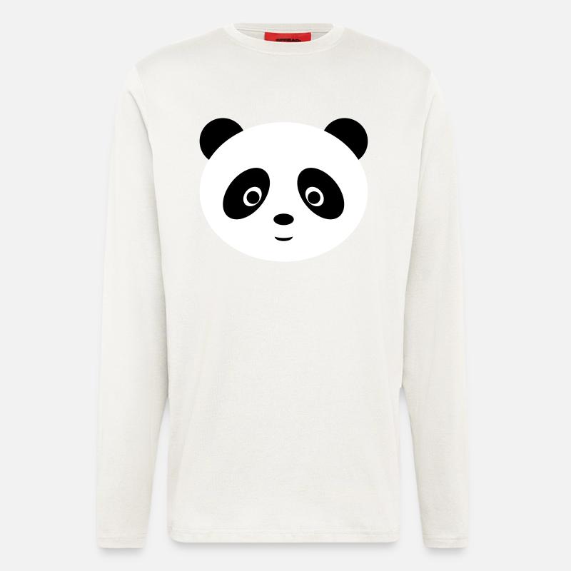 Sweet Panda - Langarmshirt - made by SPREAD  - OFF WHITE