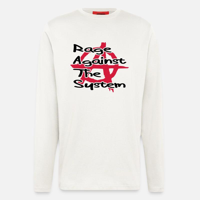 Anarchy__V007 - Langarmshirt - made by SPREAD  - OFF WHITE