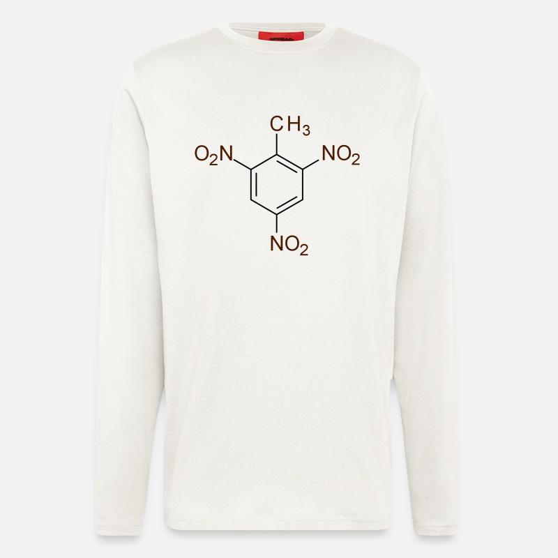 Trinitrotoluene - Langarmshirt - made by SPREAD  - OFF WHITE