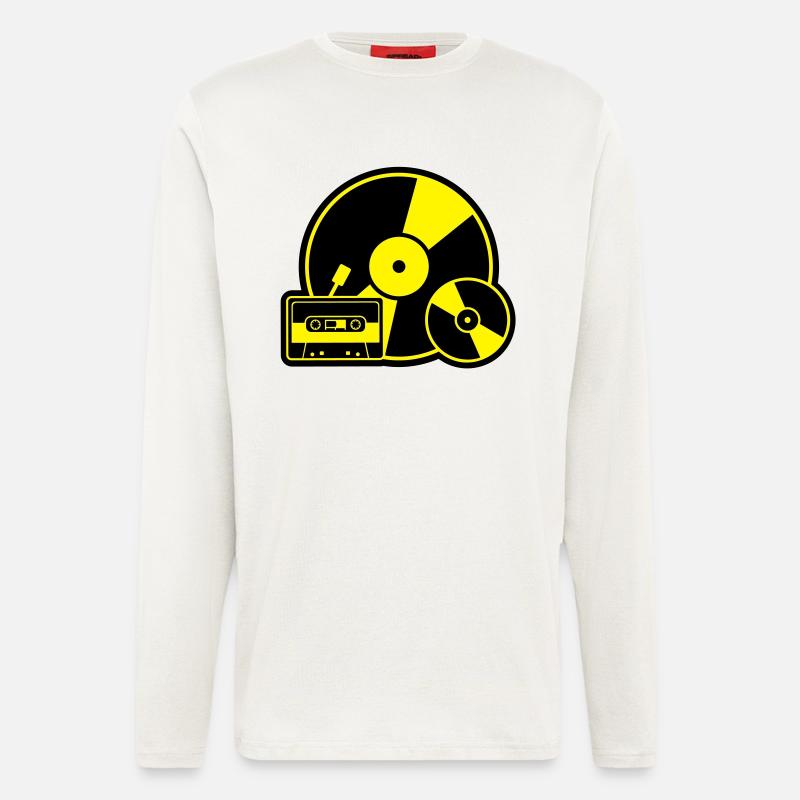 Music Evolution - Longsleeve - made by SPREAD  - OFF WHITE