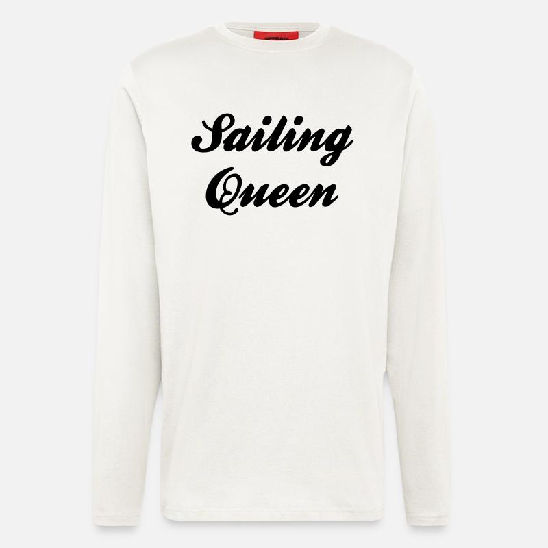 sailing queen - Langarmshirt - made by SPREAD  - OFF WHITE