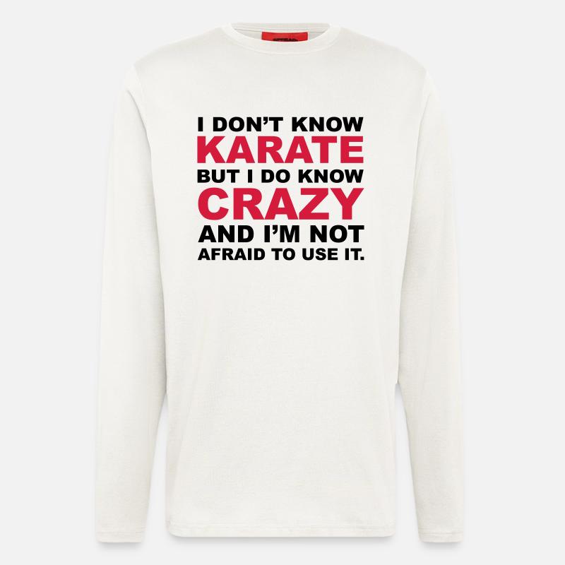 Crazy - Langarmshirt - made by SPREAD  - OFF WHITE