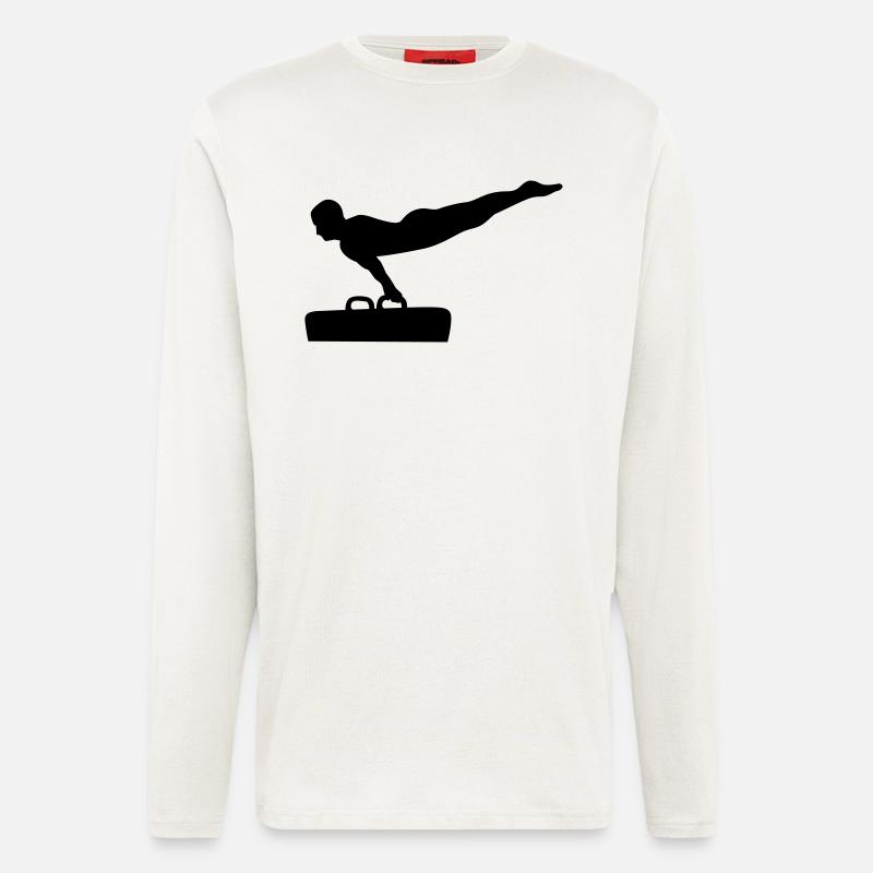 Gymnastics - Longsleeve - made by SPREAD  - OFF WHITE