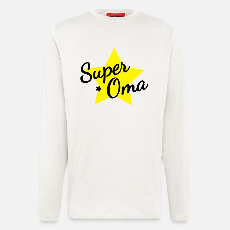 Super Oma - Langarmshirt - made by SPREAD  - OFF WHITE