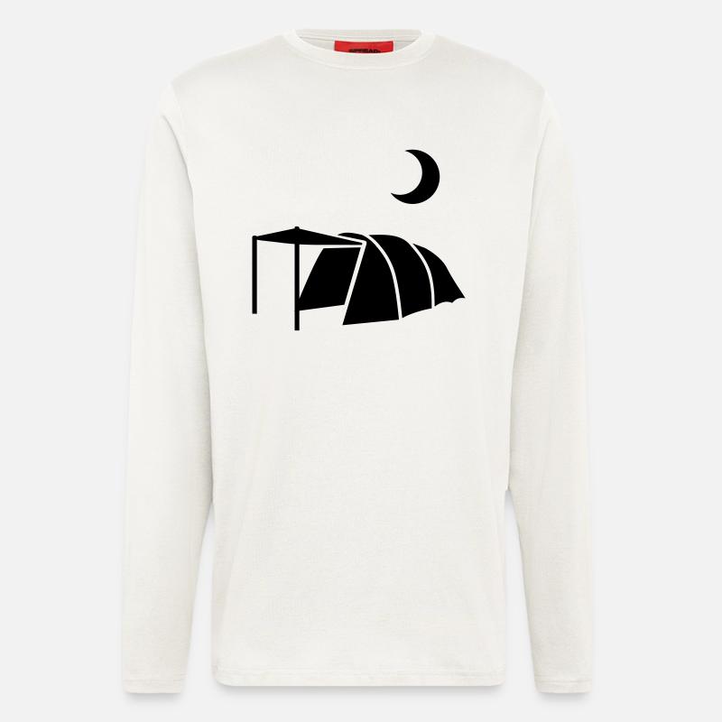 Zelt - Langarmshirt - made by SPREAD  - OFF WHITE