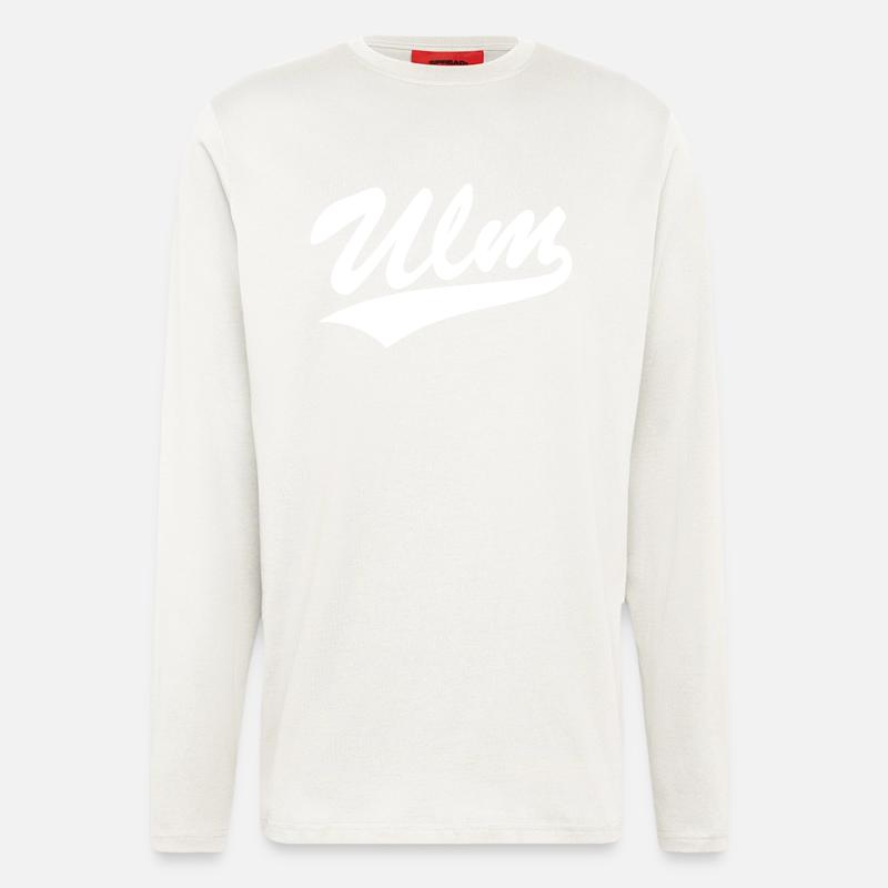 Ulm Baseball Style - Langarmshirt - made by SPREAD  - OFF WHITE