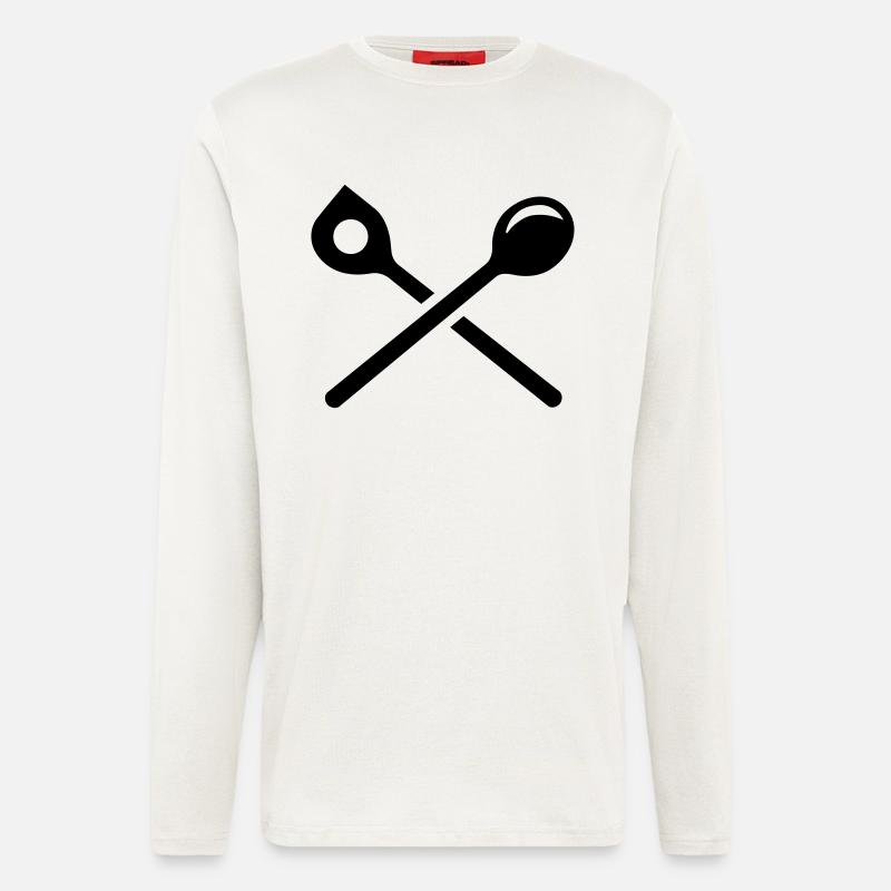 Koch - Langarmshirt - made by SPREAD  - OFF WHITE