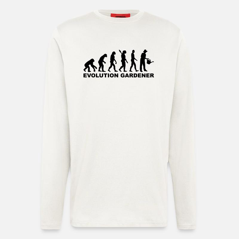 Gärtner - Langarmshirt - made by SPREAD  - OFF WHITE