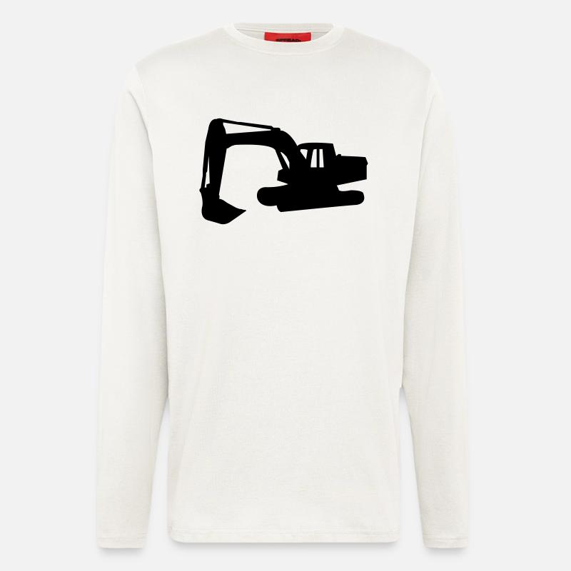 bagger - Langarmshirt - made by SPREAD  - OFF WHITE