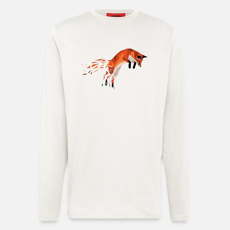 Fuchs - Langarmshirt - made by SPREAD  - OFF WHITE