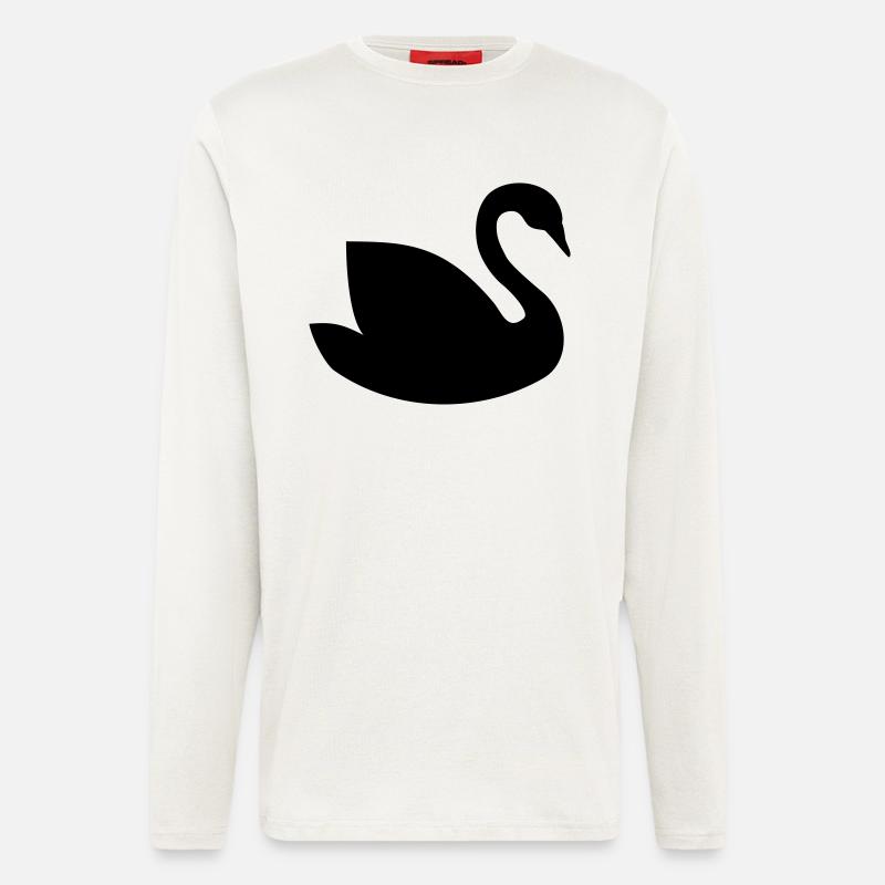 Schwan - Langarmshirt - made by SPREAD  - OFF WHITE