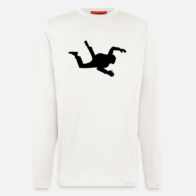 Skydiving - Langarmshirt - made by SPREAD  - OFF WHITE