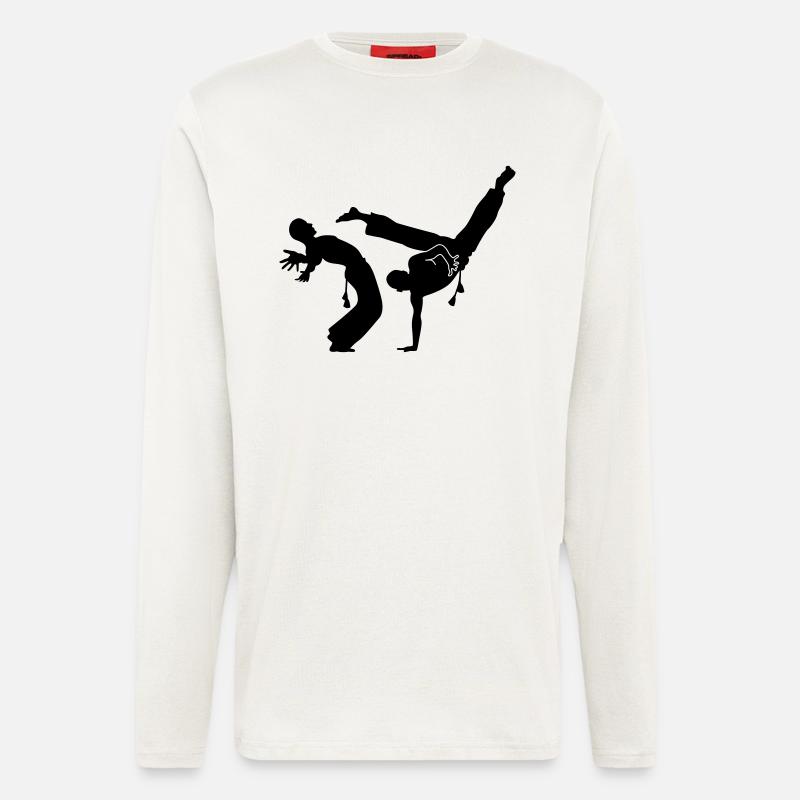 capoeira - Langarmshirt - made by SPREAD  - OFF WHITE