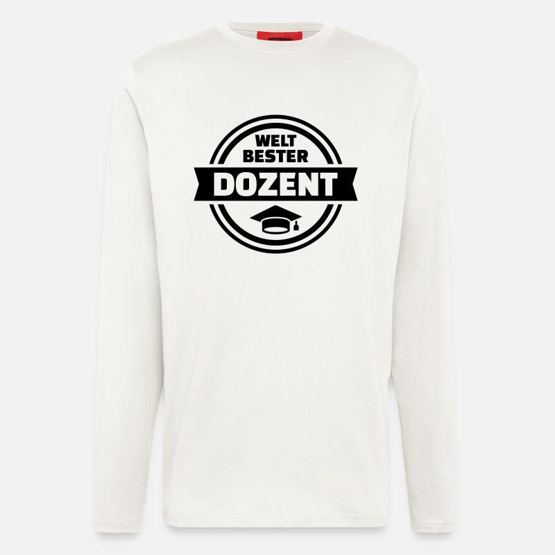Dozent - Langarmshirt - made by SPREAD  - OFF WHITE