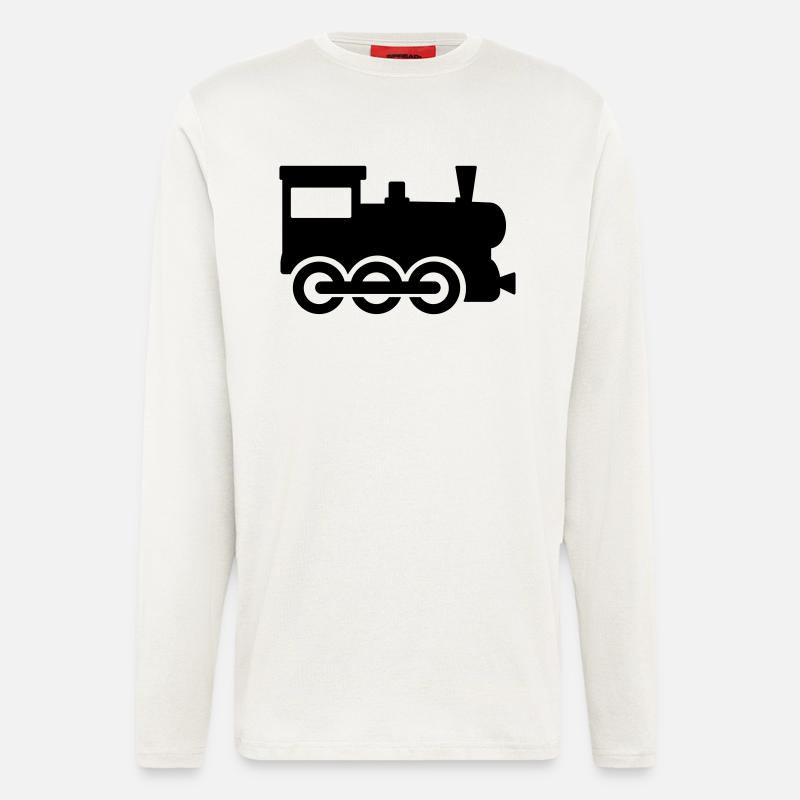 Train - Longsleeve - made by SPREAD  - OFF WHITE