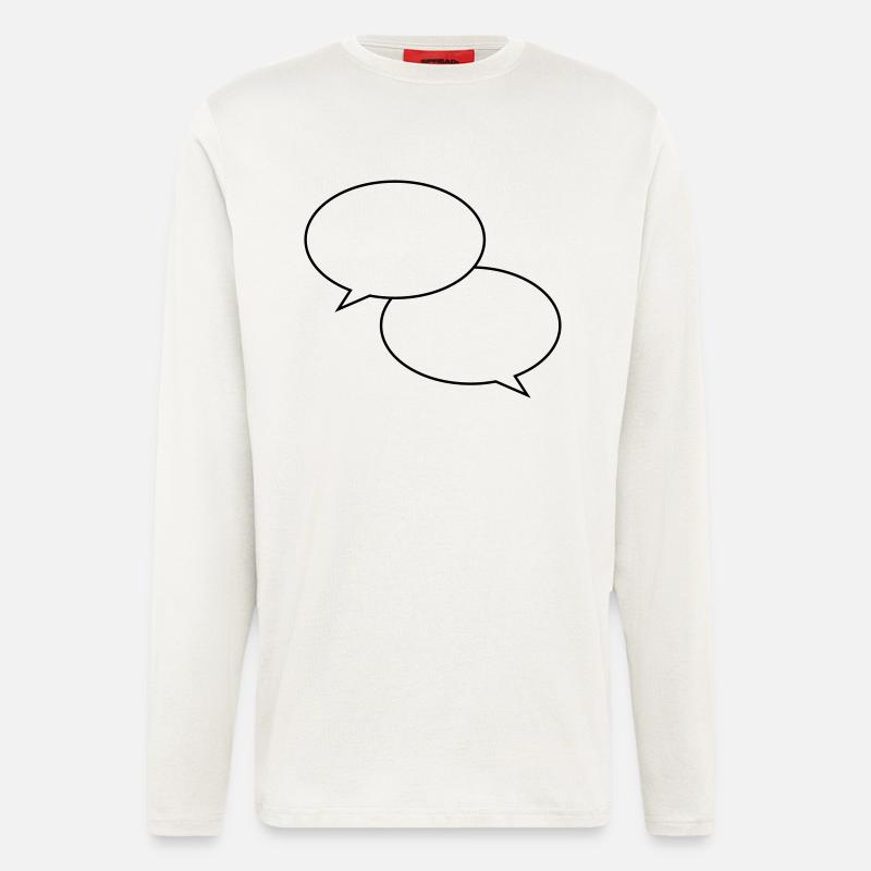 bubbles - Longsleeve - made by SPREAD  - OFF WHITE
