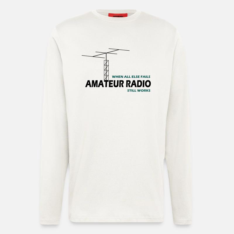 notfunk - Langarmshirt - made by SPREAD - OFF WHITE