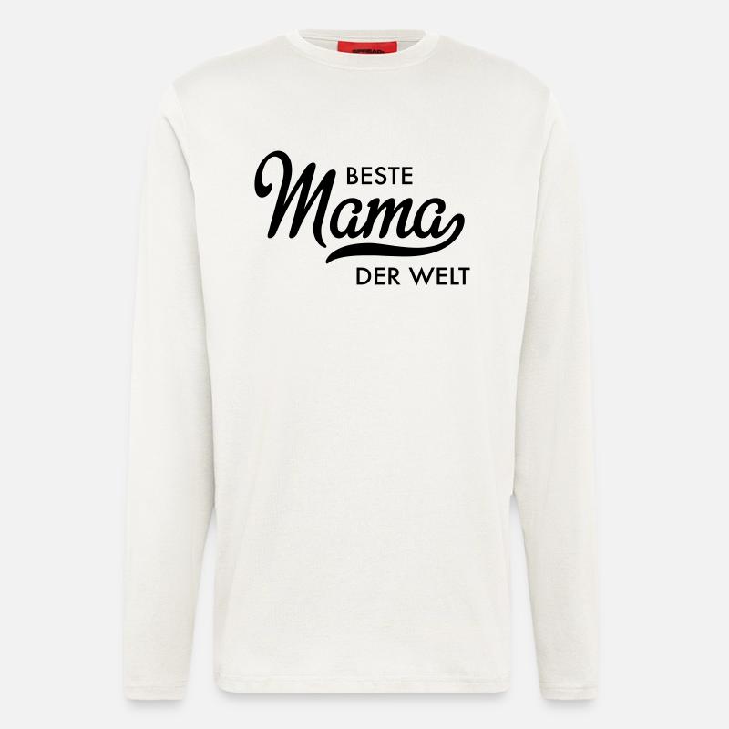 Beste Mama der Welt - Langarmshirt - made by SPREAD  - OFF WHITE