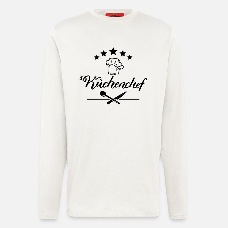 Küchenchef 5 Sterne - Langarmshirt - made by SPREAD  - OFF WHITE