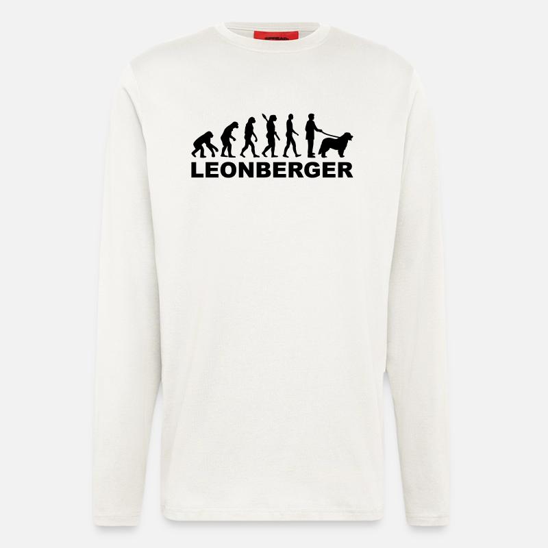 Leonberger - Langarmshirt - made by SPREAD  - OFF WHITE