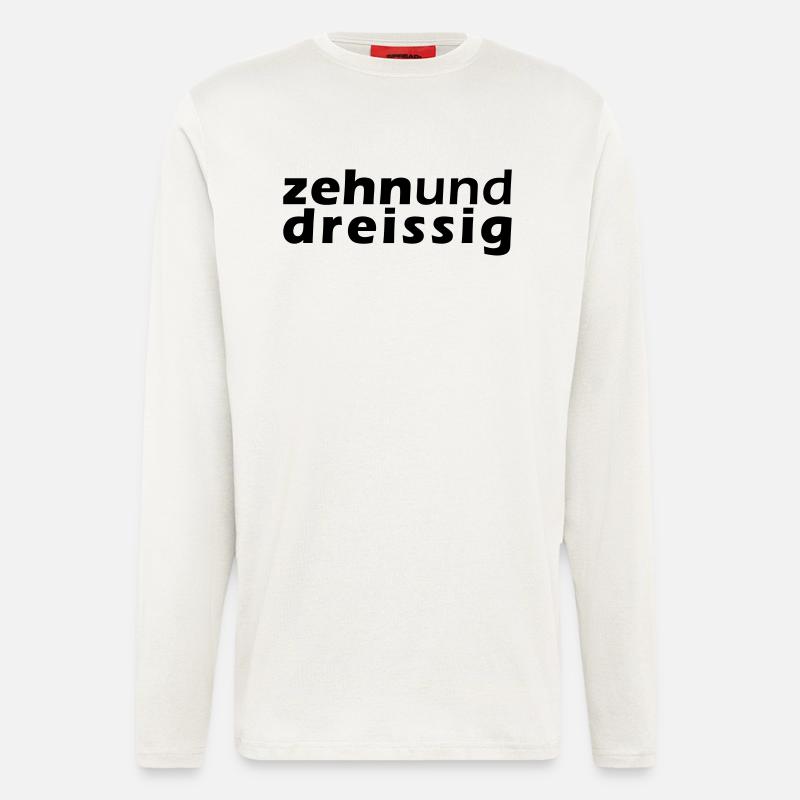 40s birthday - Longsleeve - made by SPREAD  - OFF WHITE