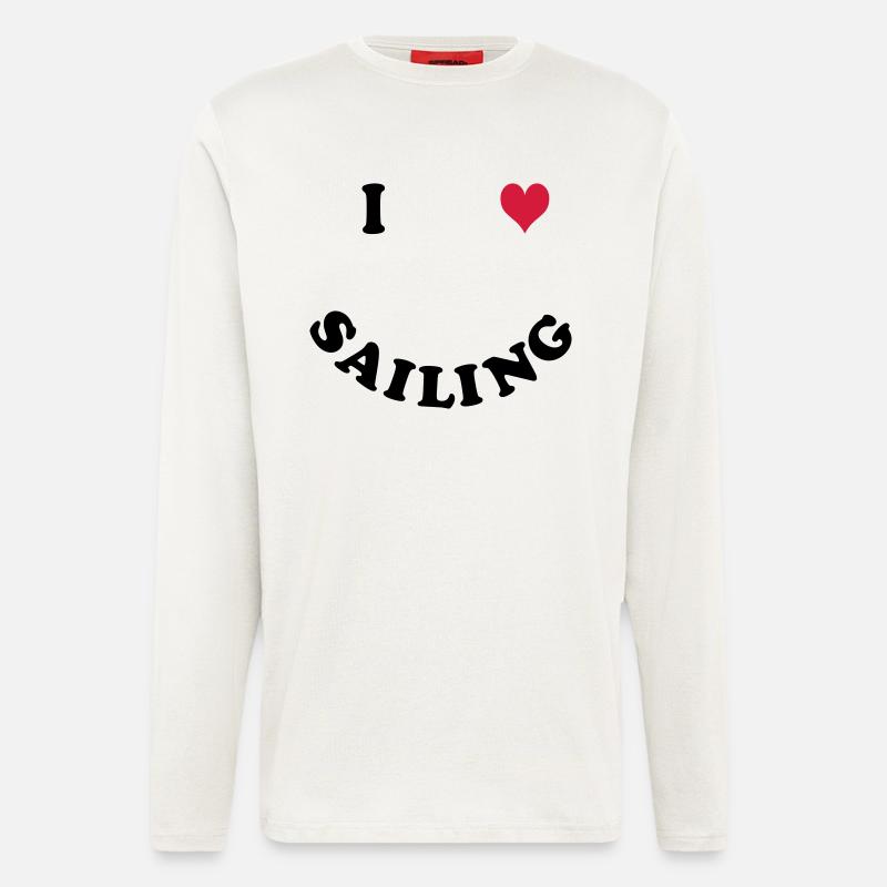 Segeln - Langarmshirt - made by SPREAD  - OFF WHITE