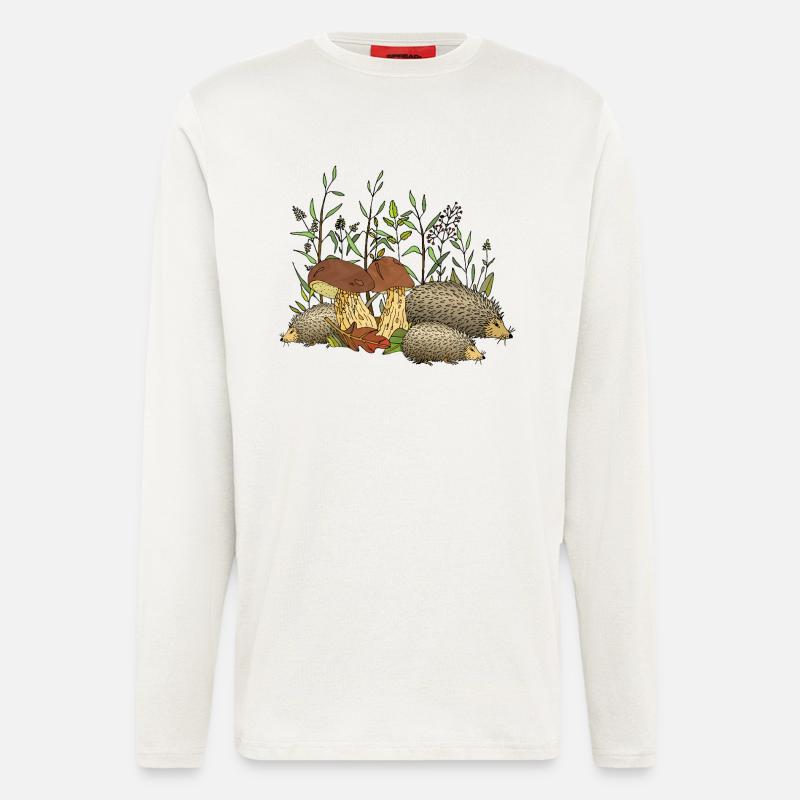 Hedgehogs - Longsleeve - made by SPREAD - OFF WHITE