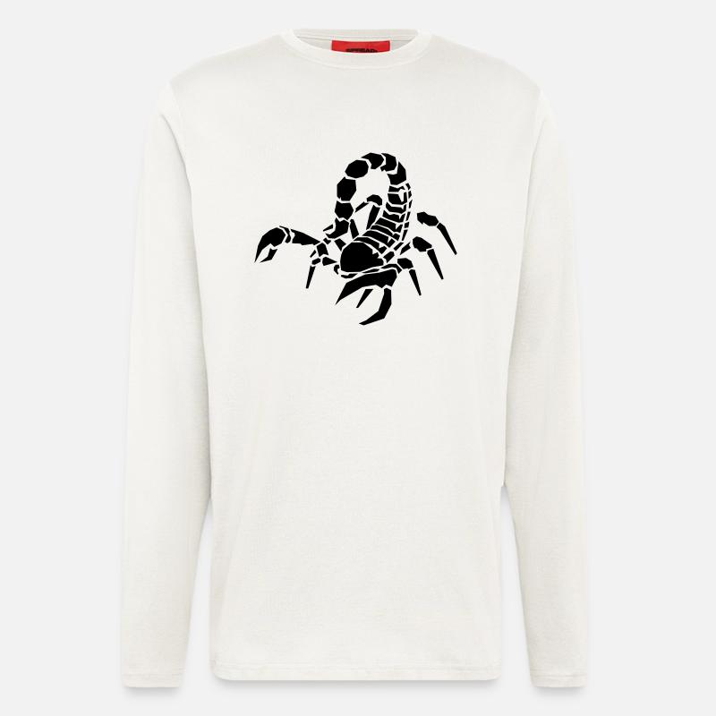skorpion - Longsleeve - made by SPREAD  - OFF WHITE
