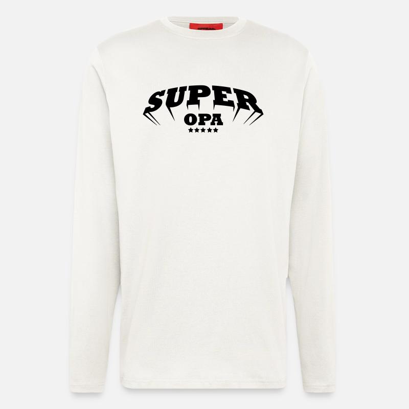 super opa - Langarmshirt - made by SPREAD  - OFF WHITE